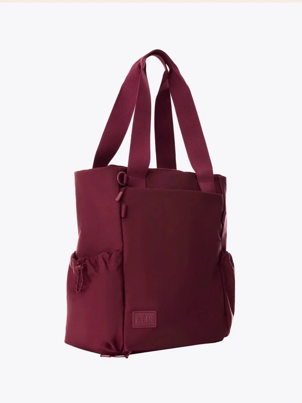 BEIS Sport Tote Burgundy - Picture 2 of 10